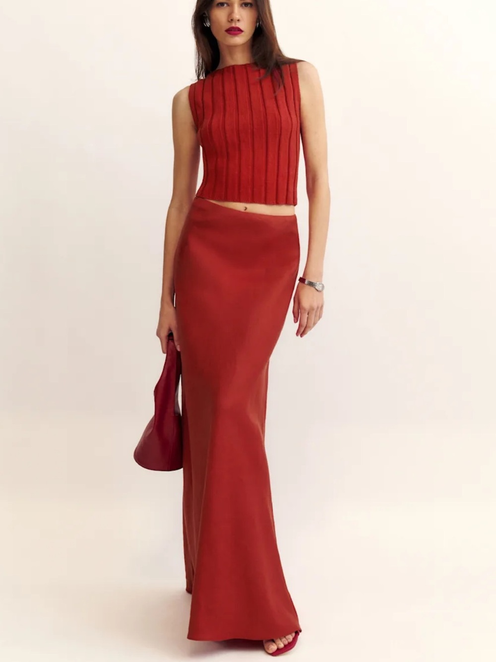 Reformation matching skirt set NWOT